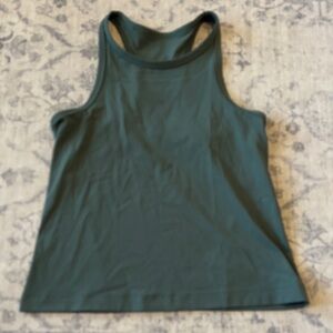Lululemon Women’s Align Waist Length Racerback Tank Top - size 10 - green
